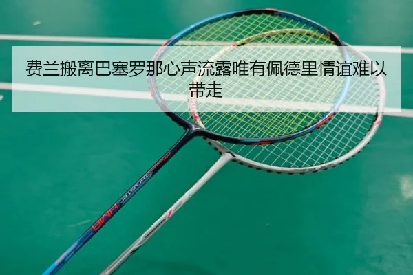 费兰搬离巴塞罗那心声流露唯有佩德里情谊难以带走